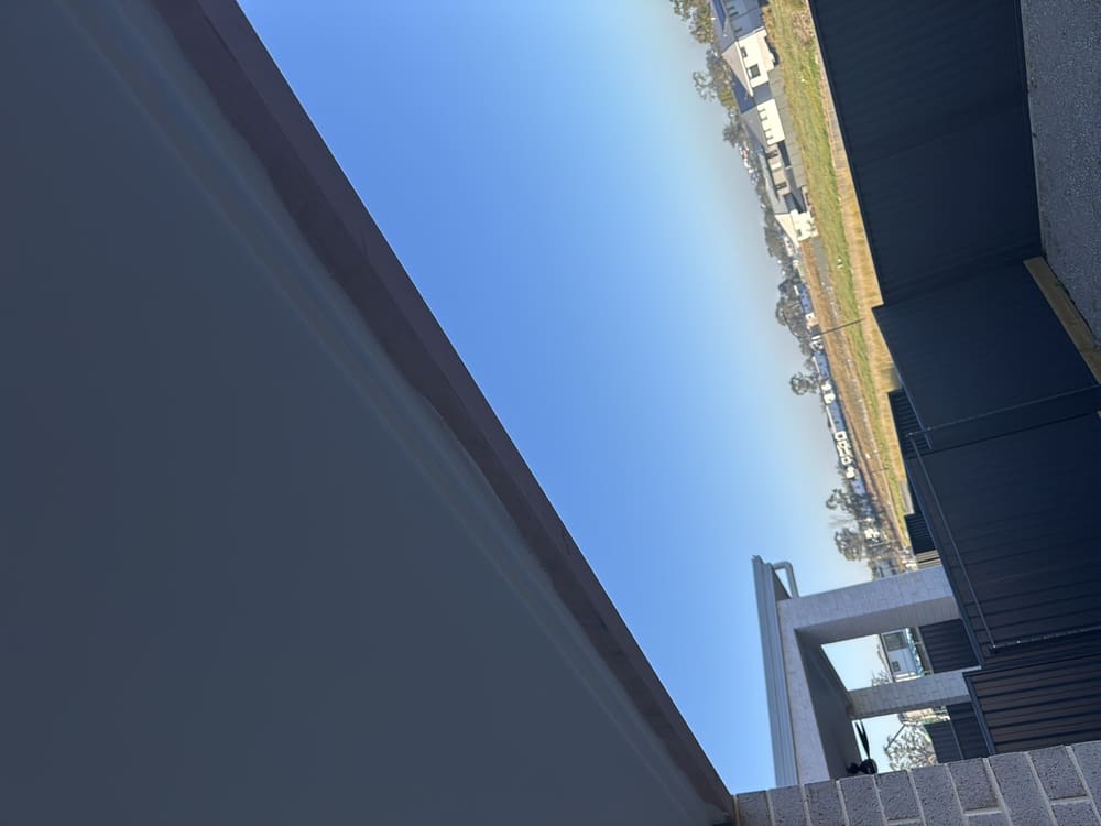 Alfresco, recorded during a handover inspection in Rouse Hill