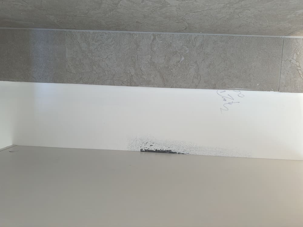 Pdr, recorded during a handover inspection in Rouse Hill